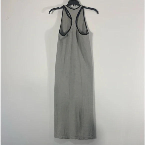 BCBGeneration Stripped Black, White Seamless Racerback Dress,Small/Medium - Picture 4 of 10